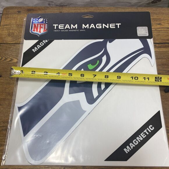 Seattle Seahawks Vinyl Team Magnet Bird Head Decal Football Sport Car Truck 12 - Picture 2 of 3